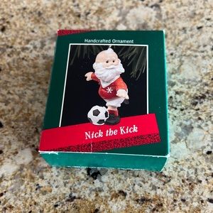 Never Used Hallmark “Nick the Kick” Ornament
